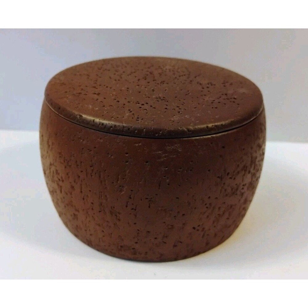 Gao Jianfang Style Yixing Zisha Clay Tea Canister Jar Lidded Caddy Studio Mark